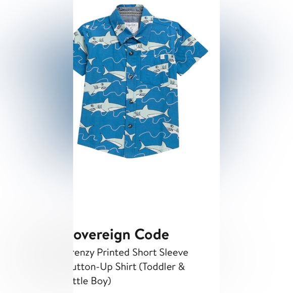 Sovereign Code Shark Frenzy shirt - Picture 2 of 4